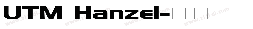 UTM Hanzel字体转换